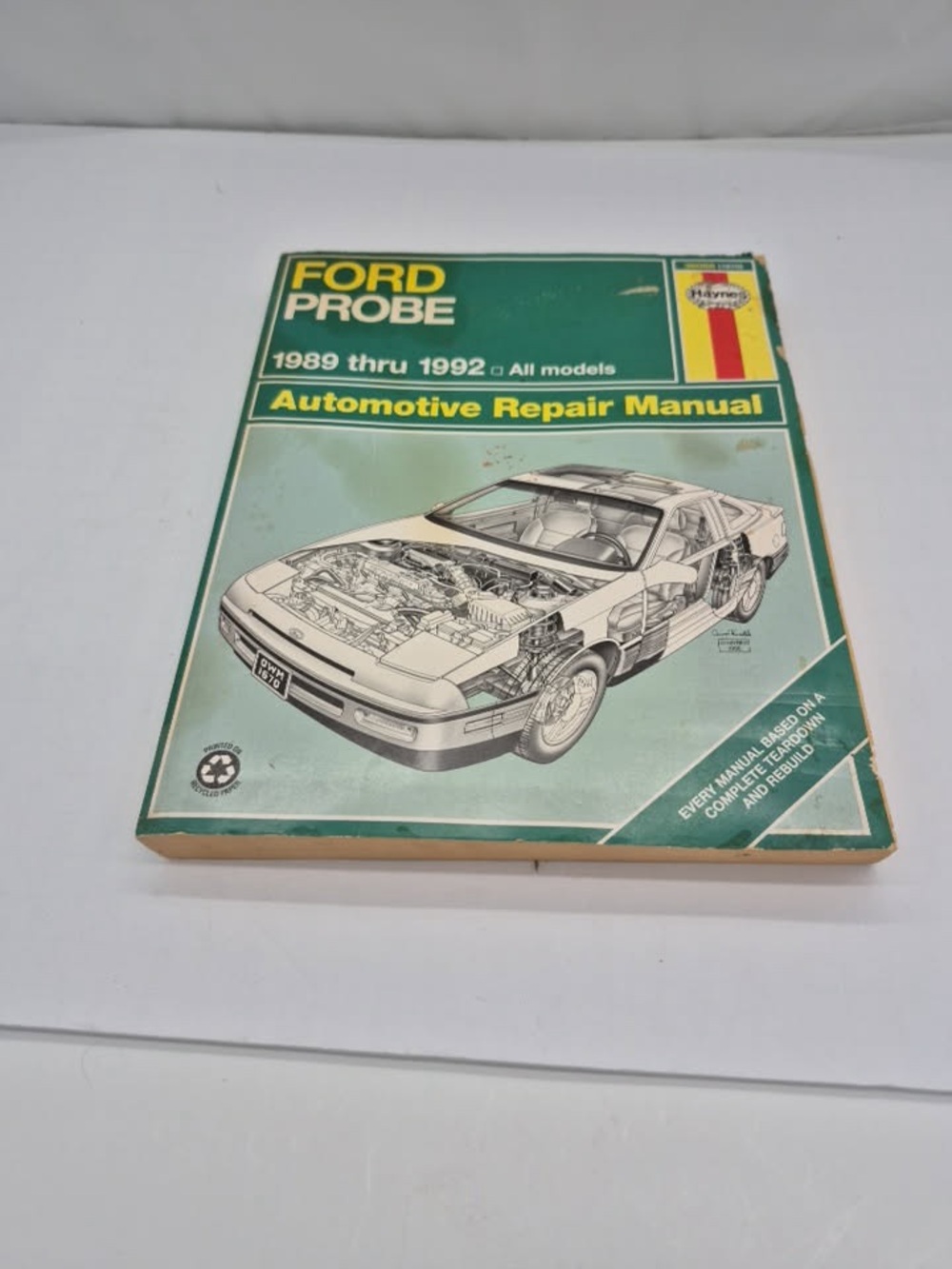 Haynes Repair Manual Ford Probe 1989-1992 All Models 1670 36066 Vintage DIY Shop